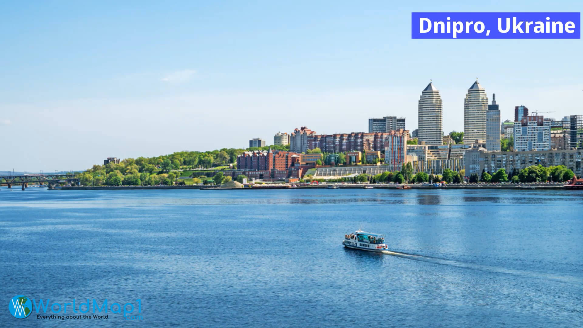 Dnipro in der Ukraine